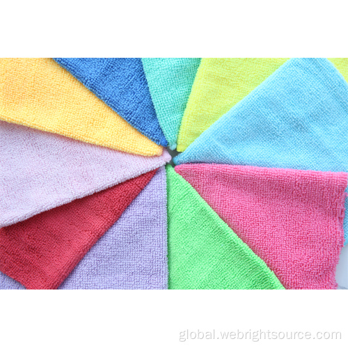 Microfiber Cleaning Cloth And Towel Microfiber Terry Cleaning Towel Factory